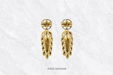 Solar Fern Earrings | Sona Sansaar